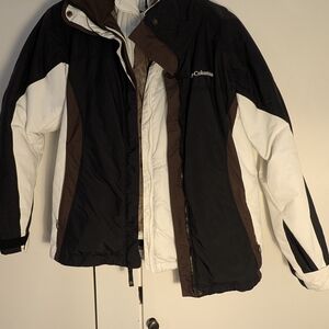 Columbia Black and White Jacket